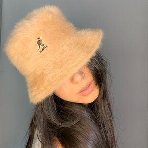 🦧 KANGOL Faux-Fur Bucket Hat 🦧